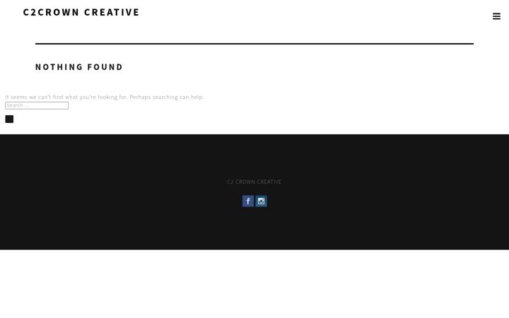 Screenshot of c2crowncreative.com