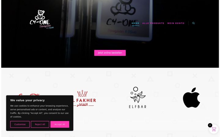 Screenshot of c4-one.com