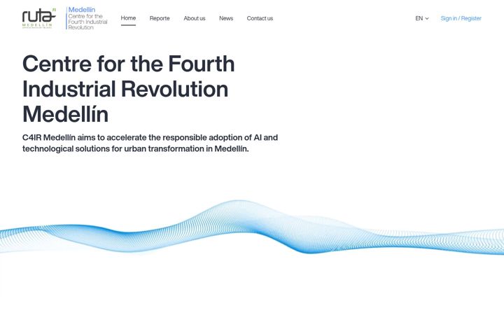 Screenshot of c4irmedellin.co