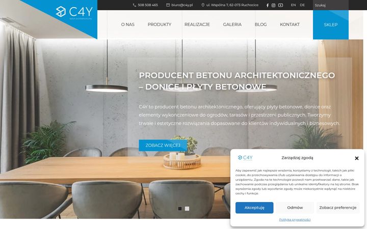 Screenshot ta' c4y.pl