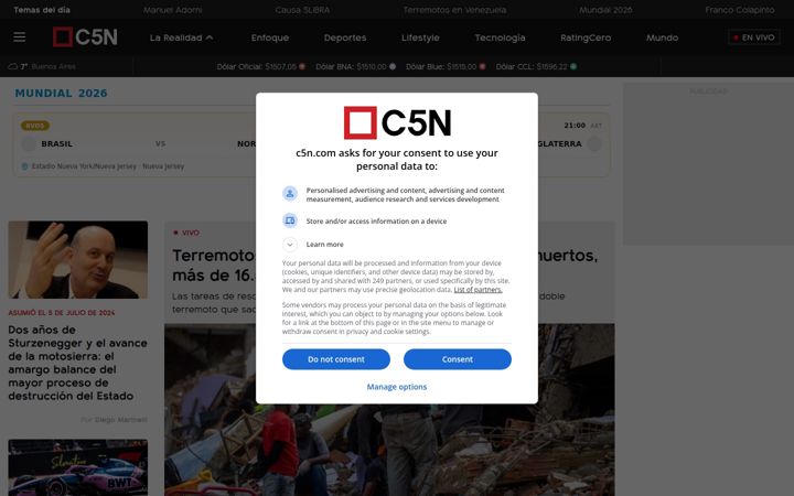 Screenshot of c5n.com