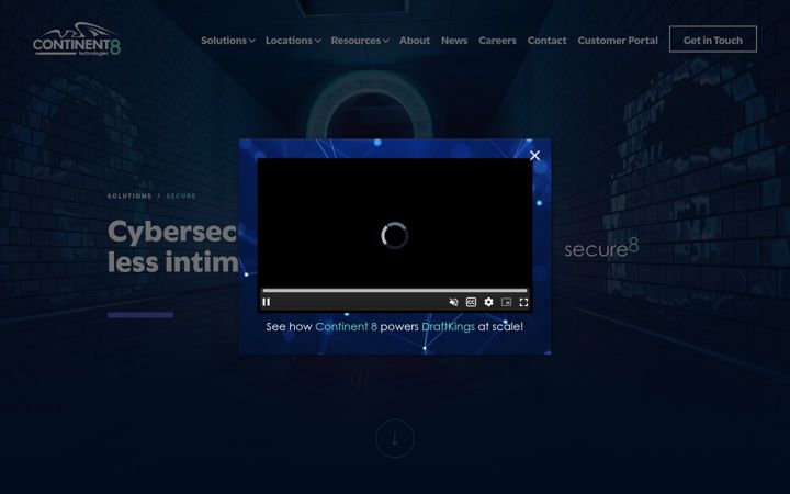 Screenshot of c8secure.com