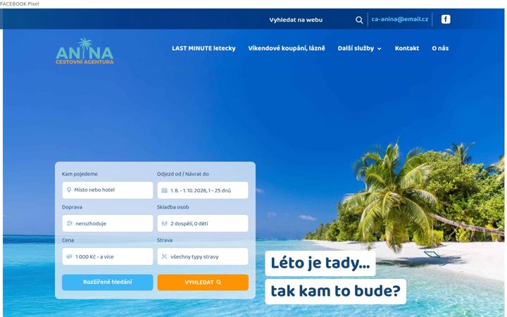 Screenshot ta' ca-anina.cz