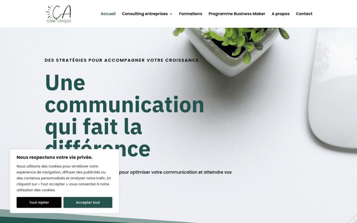 Screenshot of ca-com-unique.fr