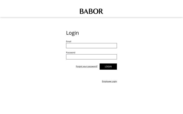 Screenshot of ca-en-professionals.babor.com