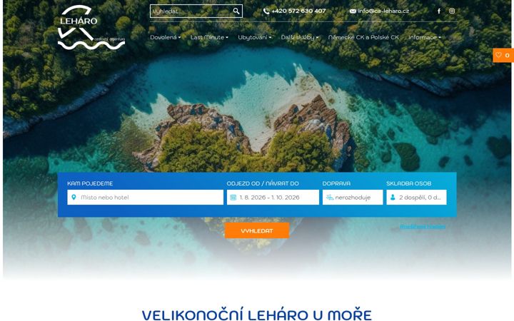 Screenshot ta' ca-leharo.cz