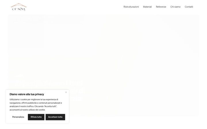 Screenshot του ca-nova.ch