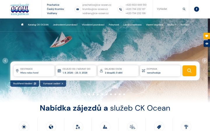 Screenshot του ca-ocean.cz