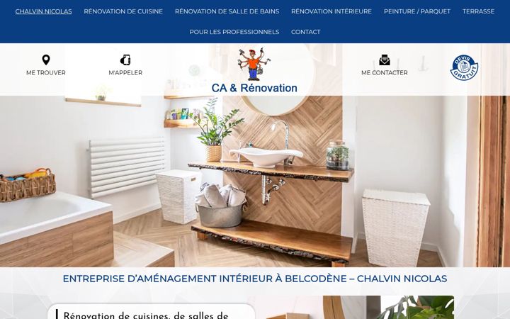Screenshot of ca-renovation.fr