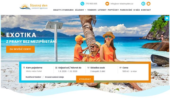 Screenshot του ca-stastnyden.cz
