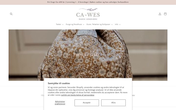 Screenshot of ca-wes.dk