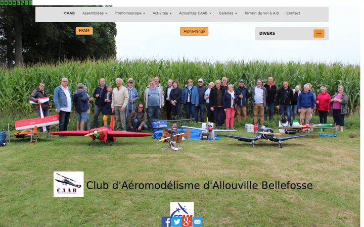 Screenshot of caab76.fr