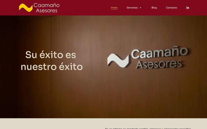 Képernyőkép: caamano-asesores.es