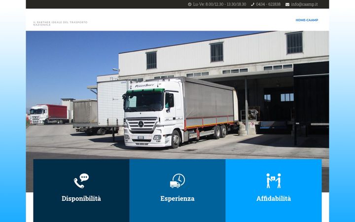 Screenshot of caamp.it