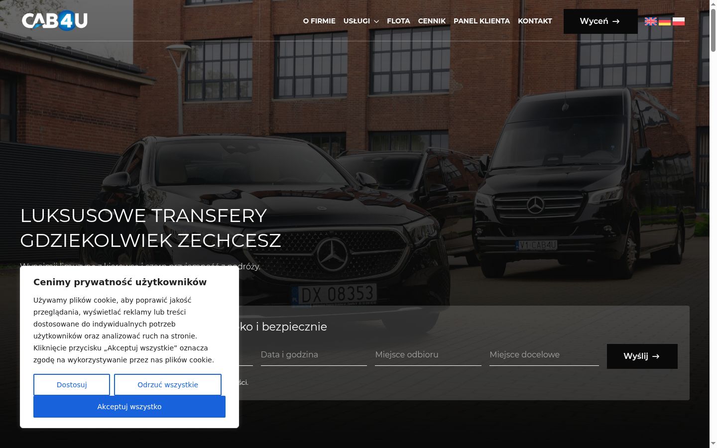 Screenshot tal-banner tal-kunsens muri qabel kwalunkwe interazzjoni
