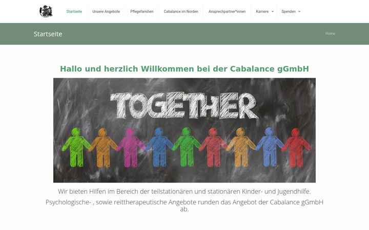 Screenshot of cabalance.de