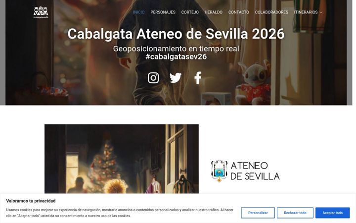 Képernyőkép: cabalgatasevilla.es