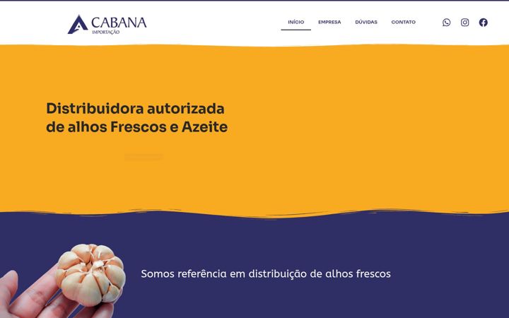 Képernyőkép: cabanaimportacao.com.br