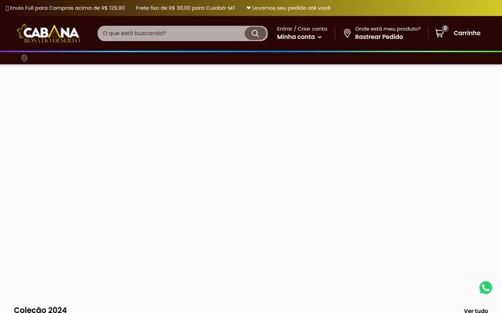 Képernyőkép: cabanarosadodeserto.com.br