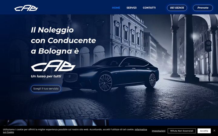 Screenshot of cabautonoleggio.it