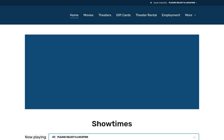 Screenshot of cabbtheatres.com