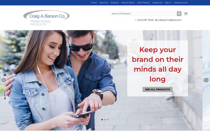 Screenshot of cabcpromo.com