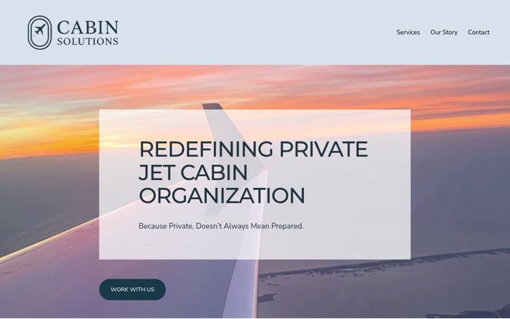 Screenshot of cabin-solutions.com