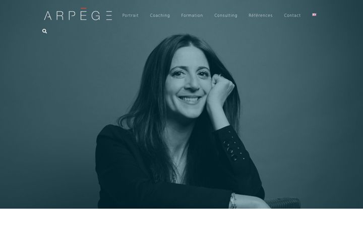 Screenshot of cabinet-arpege.com