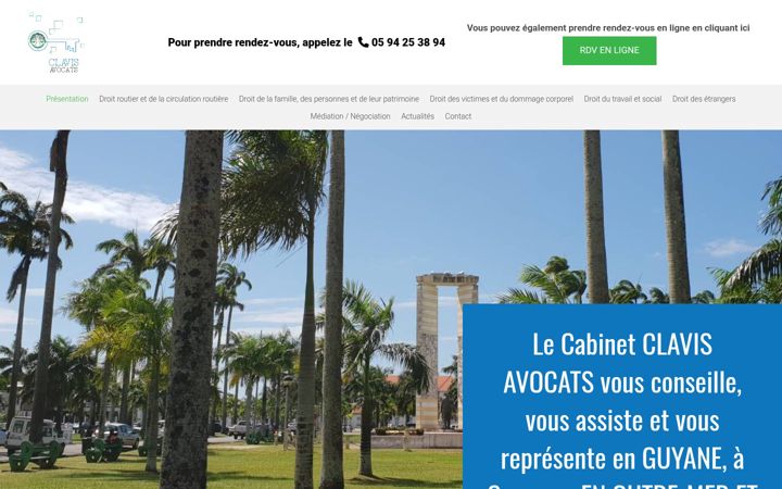 Screenshot of cabinet-avocat-comppergaudy.fr