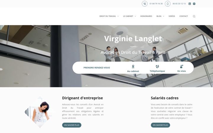 Captură de ecran a cabinet-avocats-langlet.fr
