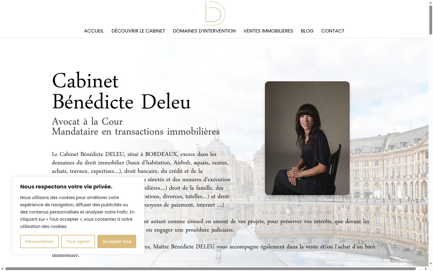 Képernyőkép a bármilyen interakció előtt megjelenő hozzájárulási bannerről