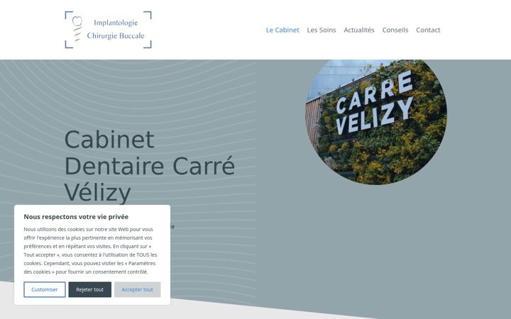 Screenshot di cabinet-dentaire-carre-velizy.fr