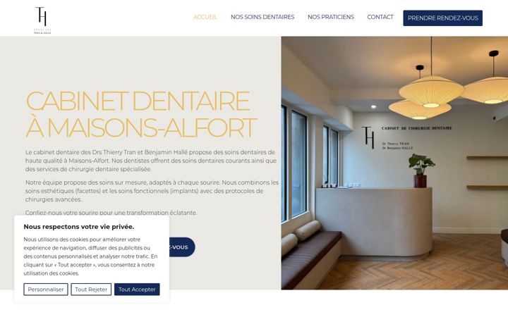 Screenshot of cabinet-dentaire-charentonneau.com