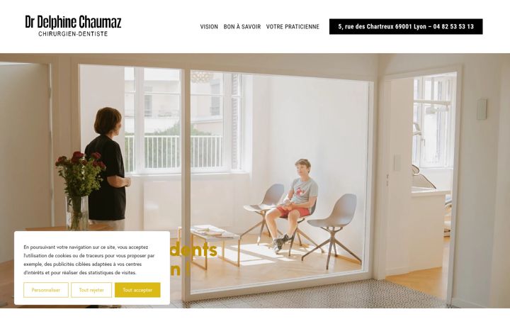 Screenshot di cabinet-dentaire-chaumaz.fr