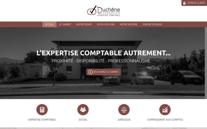 Screenshot of cabinet-duchene.com