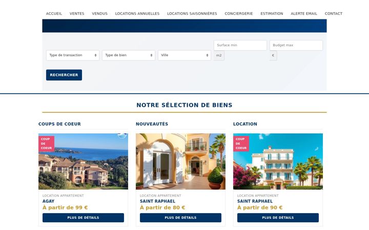 Screenshot of cabinet-immobilier-patoux.com