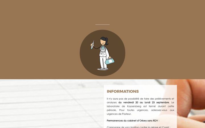 Screenshot of cabinet-infirmier-orbey-lapoutroie.com