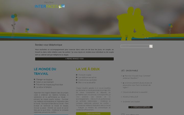 Ekrano kopija cabinet-interfaces.fr