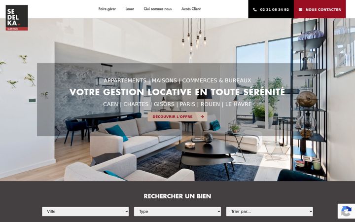 Screenshot of cabinet-legallois.fr