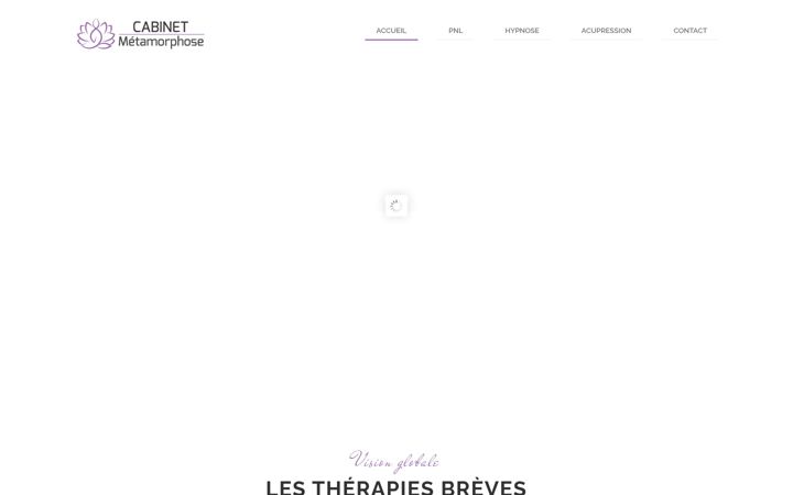 Screenshot of cabinet-metamorphose.com