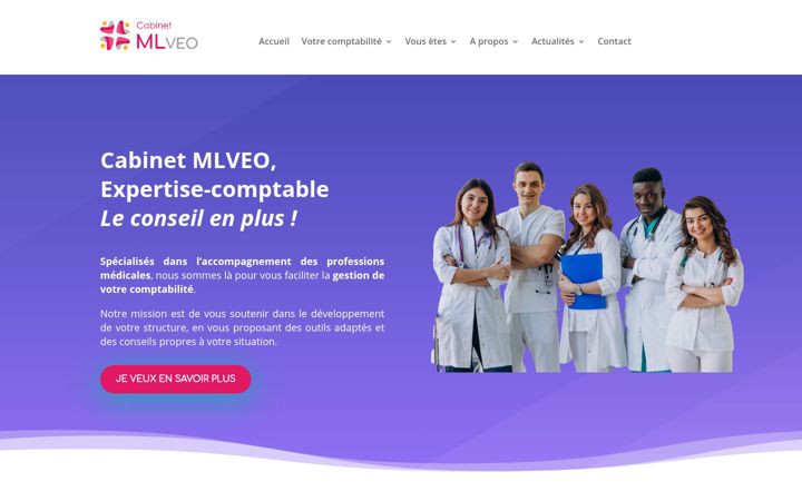 Skjermbilde av cabinet-mlveo.fr