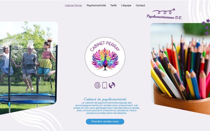 Screenshot of cabinet-perray.fr