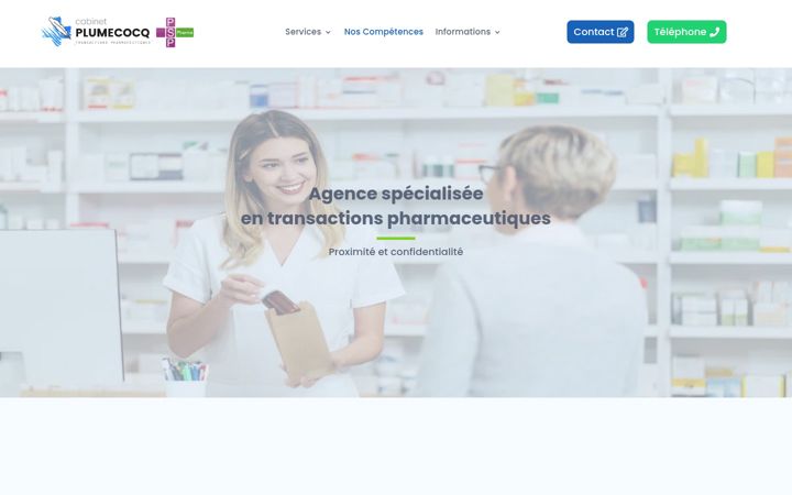Ekrano kopija cabinet-plumecocq.fr