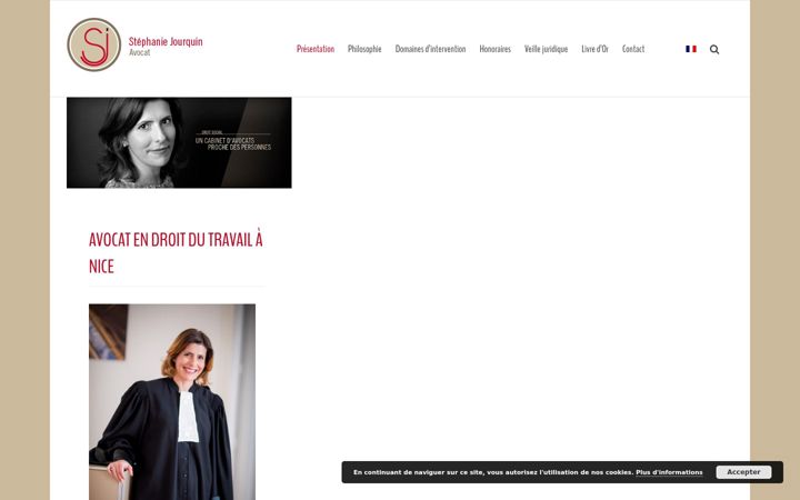 Screenshot of cabinet-sj.com