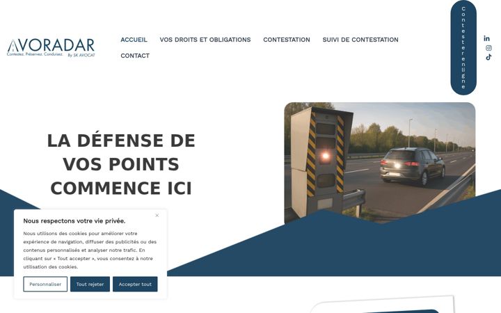 Posnetek zaslona cabinet-skavocat.fr