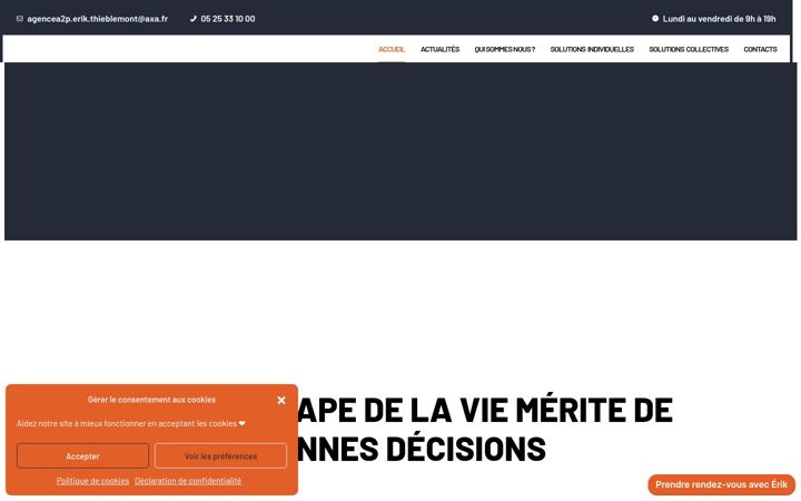 Screenshot of cabinet-thieblemont-axa.fr