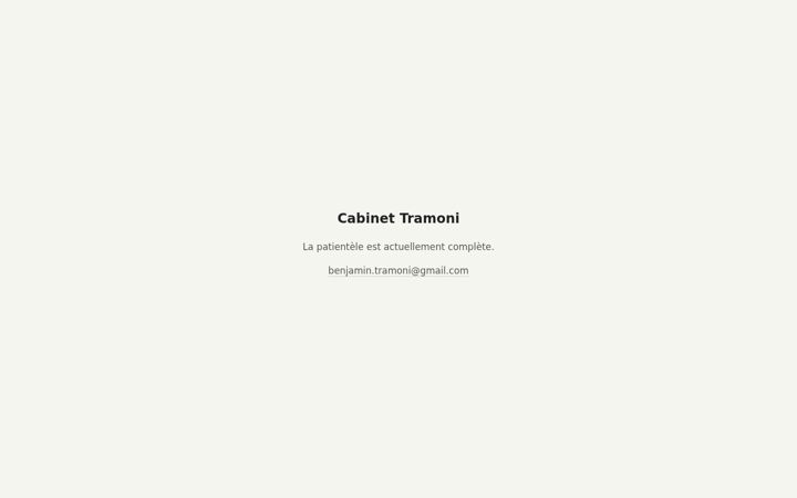 Screenshot of cabinet-tramoni.com