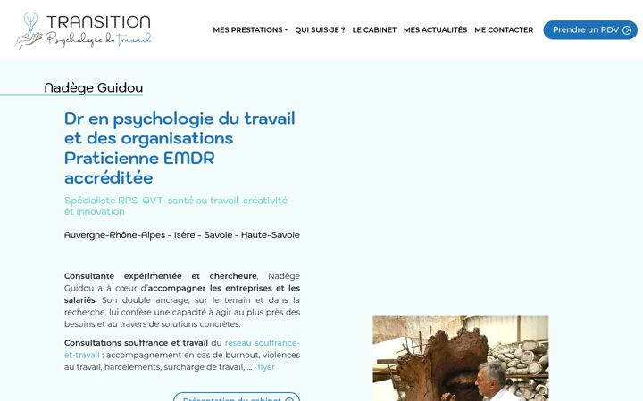 Screenshot of cabinet-transition.fr