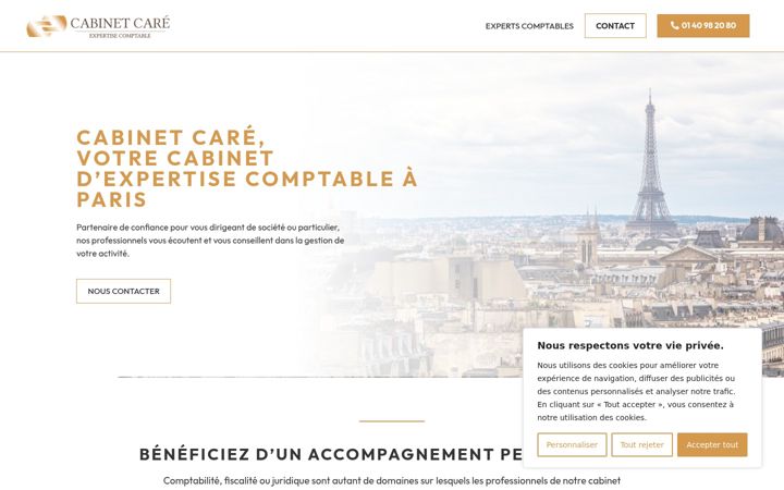 Screenshot of cabinetcare.fr