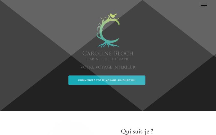 Skærmbillede af cabinetcaroline.ch